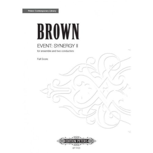 Brown, Earle - Event:...