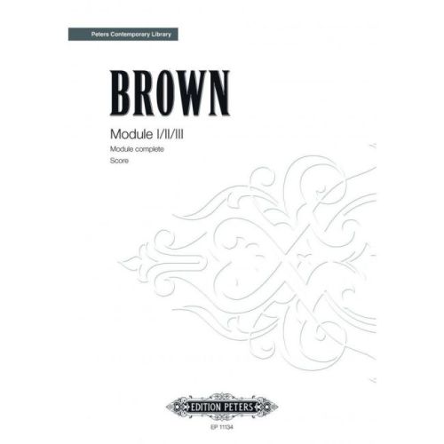 Brown, Earle - Modules I,...