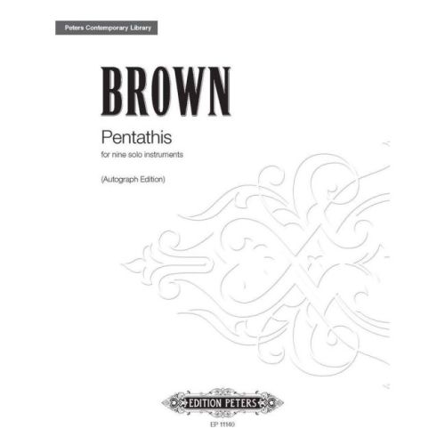 Brown, Earle - Pentathis