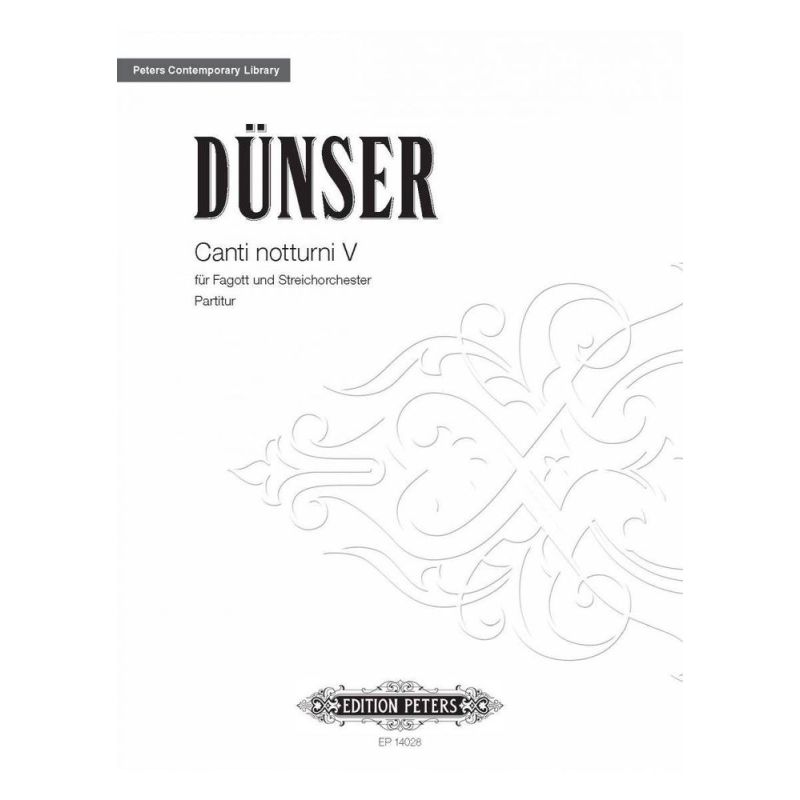 Dünser, Richard - Canti notturni V