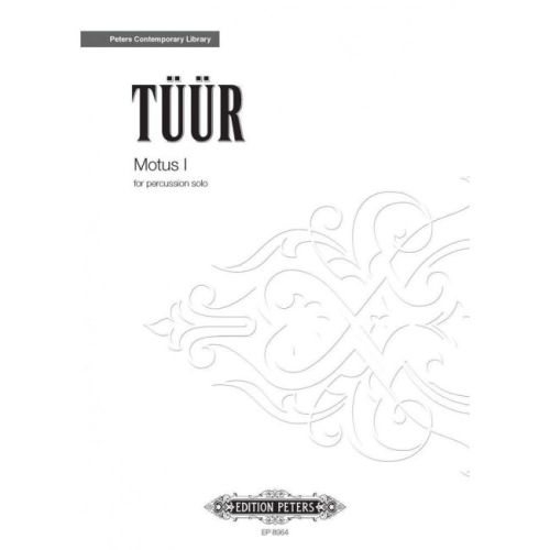 Tüür, Erkki-Sven - Motus 1