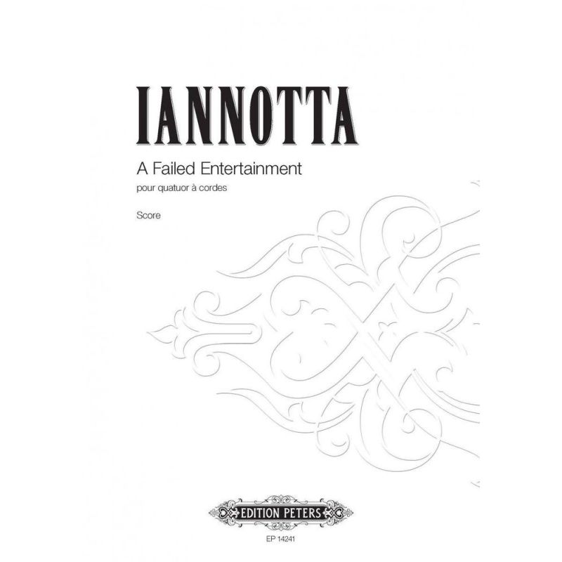 Iannotta, Clara - A Failed Entertainment (score & parts)