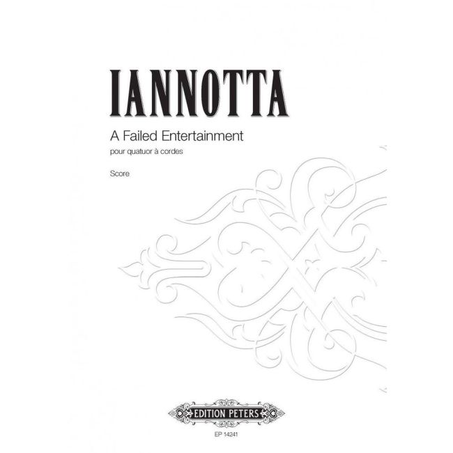Iannotta, Clara - A Failed Entertainment (score & parts)