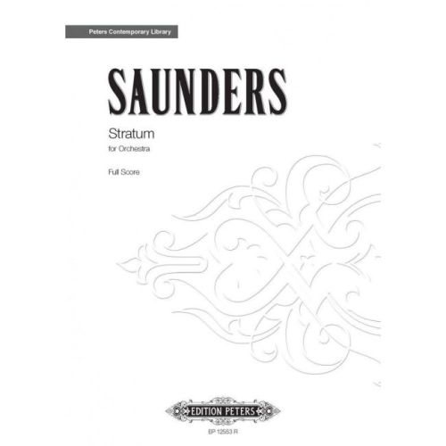 Saunders, Rebecca - Stratum
