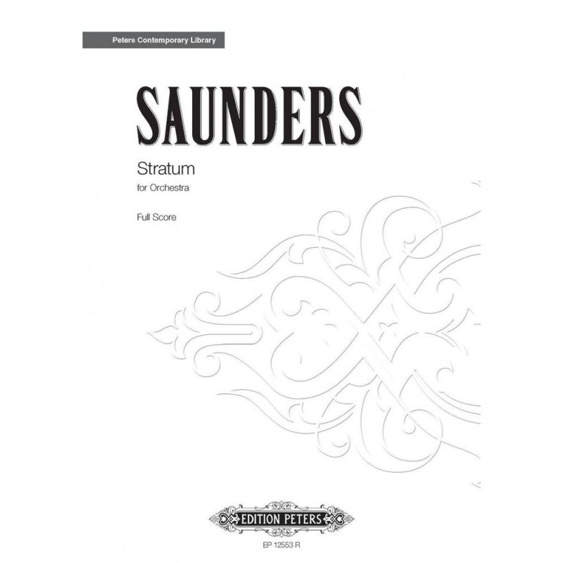 Saunders, Rebecca - Stratum