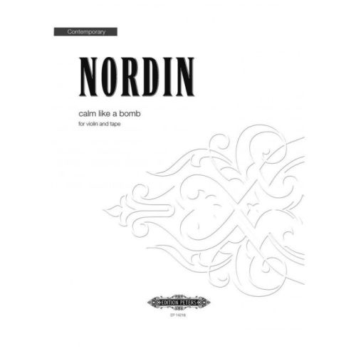 Nordin, Jesper - calm like...