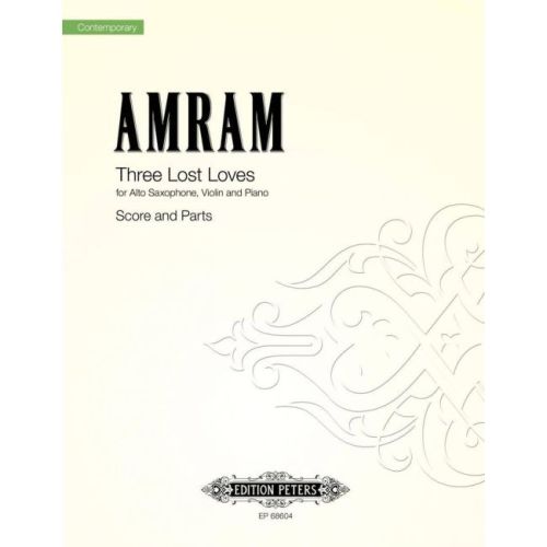 Amram, David - Three Lost...