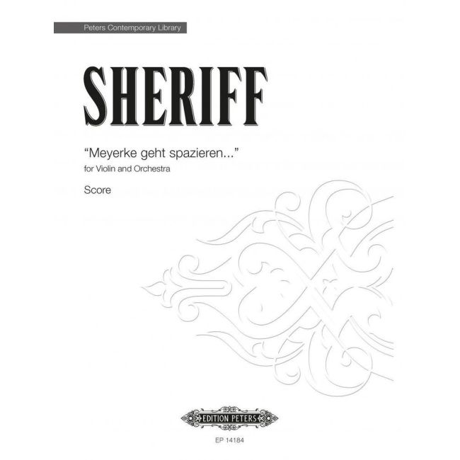 Sheriff, Noam - Meyerke geht spazieren...
