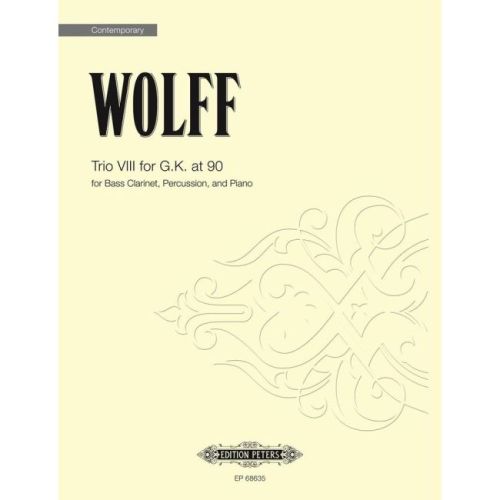 Wolff, Christian - Trio...