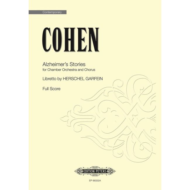Cohen, Robert - Alzheimer's Stories (full score)