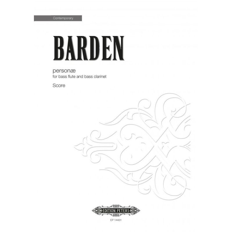 Barden, Mark - personae (2 performing scores)