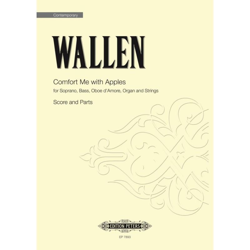 Wallen, Errollyn - Comfort Me With Apples (score & parts)