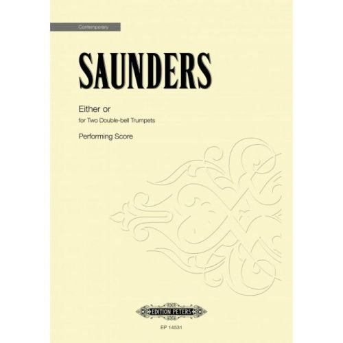 Saunders, Rebecca - Either or