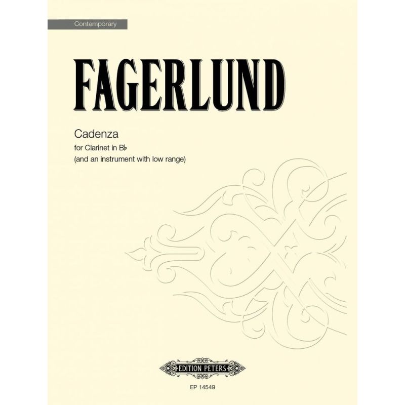 Fagerlund, Sebastian - Cadenza