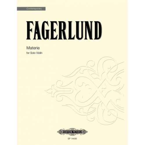 Fagerlund, Sebastian - Materie