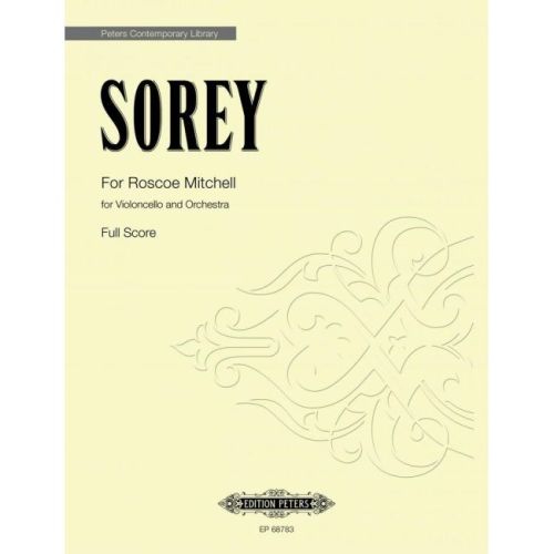 Sorey, Tyshawn - For Roscoe Mitchell