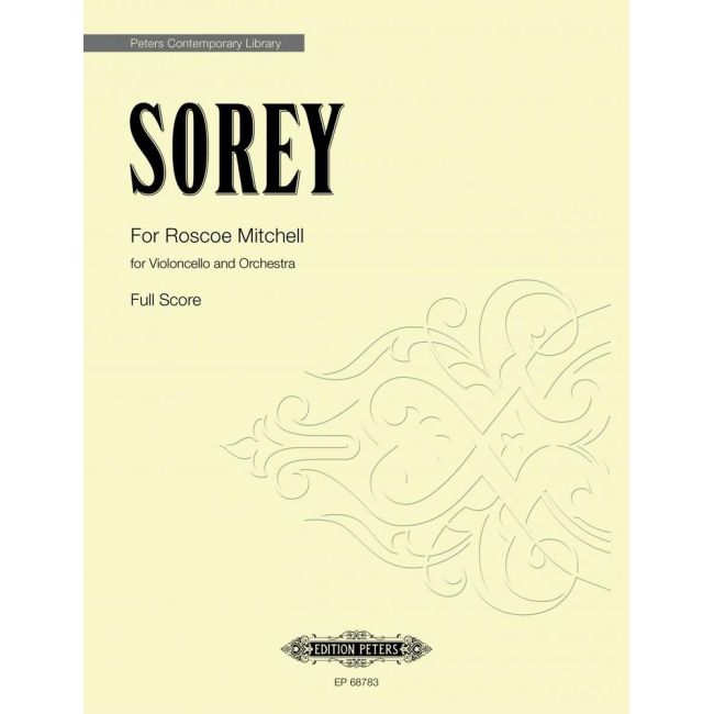 Sorey, Tyshawn - For Roscoe Mitchell