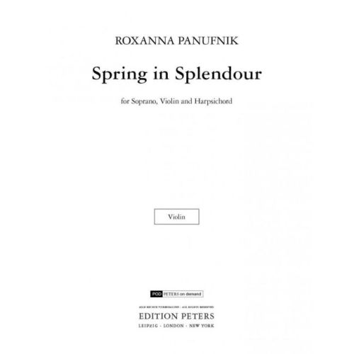 Panufnik, Roxanna - Spring...