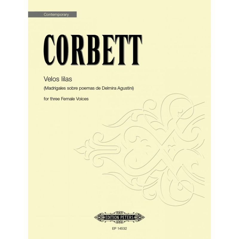 Corbett, Sidney - Velos lilas (Madrigales sobre poemas de Delmira Agustini)