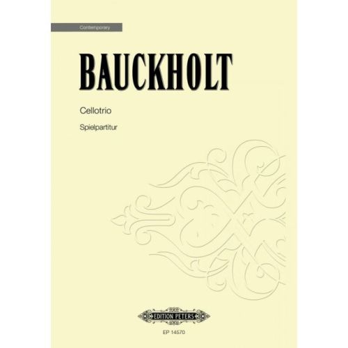 Bauckholt, Carola - Cello Trio