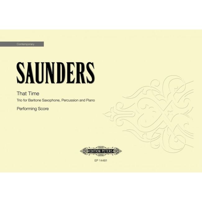 Saunders, Rebecca - That Time