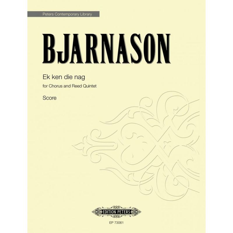 Bjarnason, Daniel - Ek ken die nag