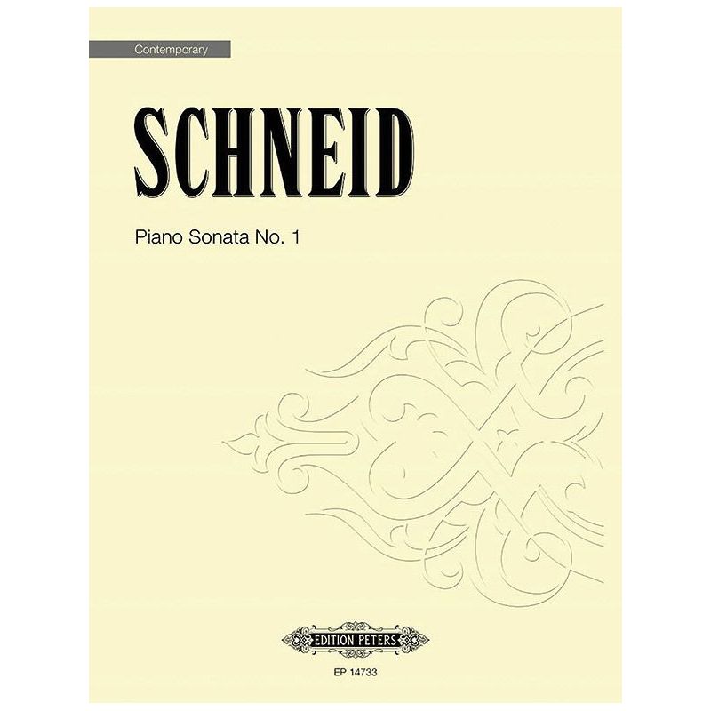 Schneid, Tobias PM - Piano Sonata No. 1