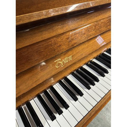 Pre-Owned Boston UP-118 Upright Piano in Walnut Polyester