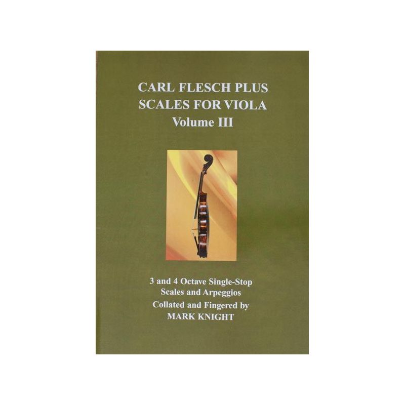 Carl Flesch Plus Scales for Viola Vol 3