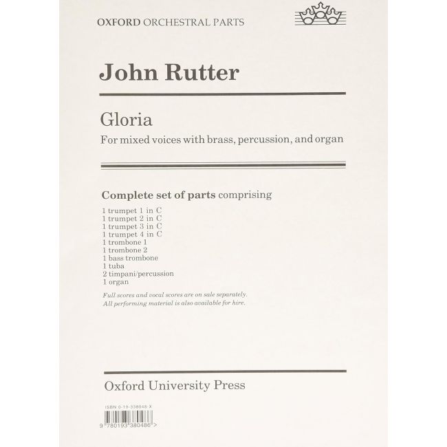 Rutter, John - Gloria