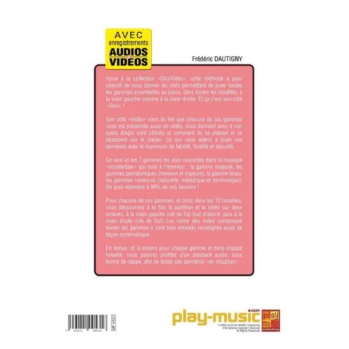 DicoVidéo - Gammes Piano