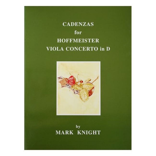 Cadenzas for Hoffmeister Viola Concerto in D