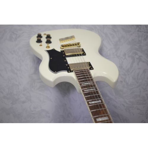 Guild Polara Kim Thayil Signature Vintage White