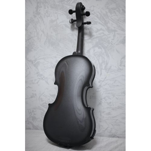 Glasser Acoustic-Electric Violin in Gun Metal Metallic