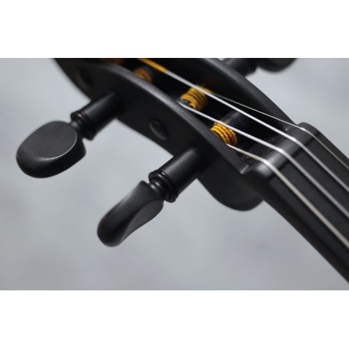 Glasser Acoustic-Electric Violin in Gun Metal Metallic