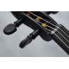 Glasser Acoustic-Electric Violin in Gun Metal Metallic