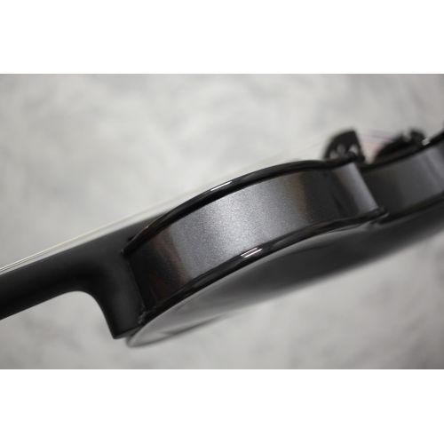 Glasser Acoustic-Electric Violin in Gun Metal Metallic