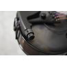 Glasser Acoustic-Electric Violin in Gun Metal Metallic