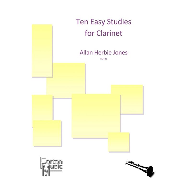 Jones, Allan Herbie: 10 Easy Studies for Clarinet
