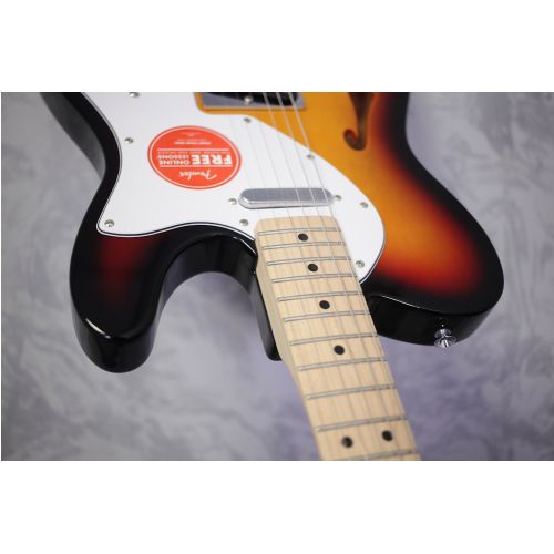 Squier Affinity Telecaster Thinline 3 Tone Sunburst