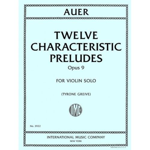 Auer, Leopold - Twelve...