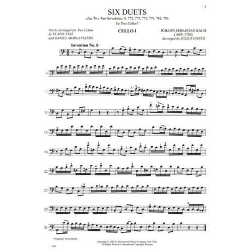 Bach, Johann Sebastian - Six Duets
