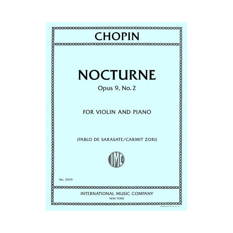 Chopin, Frédéric - Nocturne op. 9/2