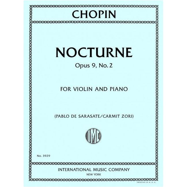 Chopin, Frédéric - Nocturne op. 9/2
