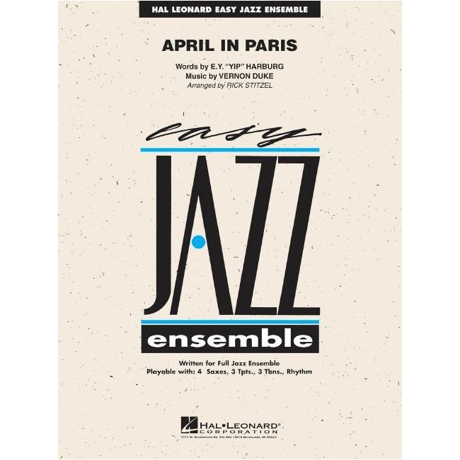 Dukelsky & Harburg (Dublette) - April in paris