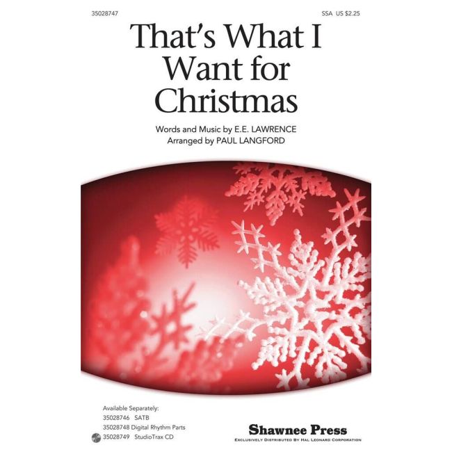 E.E. Lawrence - That's What I Want For Christmas