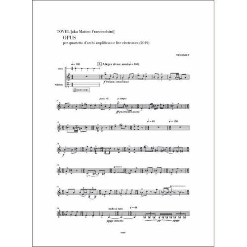 Franceschini, Matteo - Opus