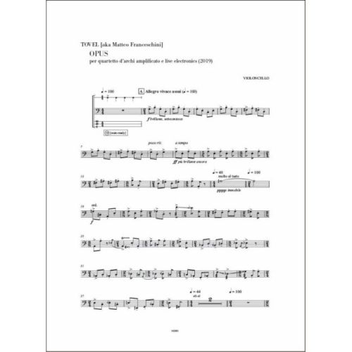 Franceschini, Matteo - Opus