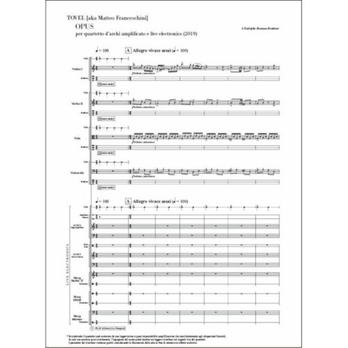Franceschini, Matteo - Opus