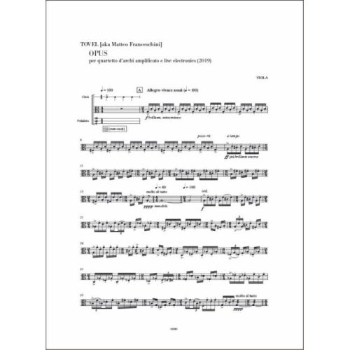Franceschini, Matteo - Opus